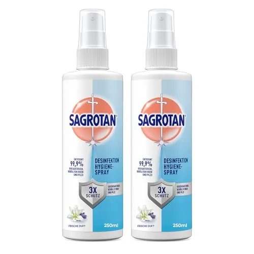 Sagrotan Hygiene Pumpspray 2x250ml gegen Bakterien Viren