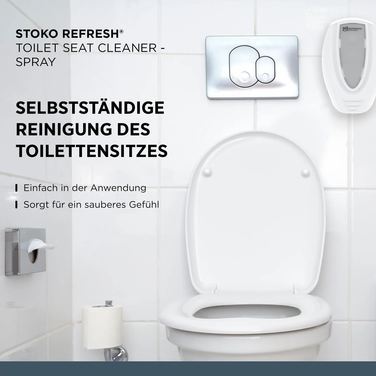 SC Johnson Professional Stoko Refresh WC-Sitzreiniger Spender 500 ml