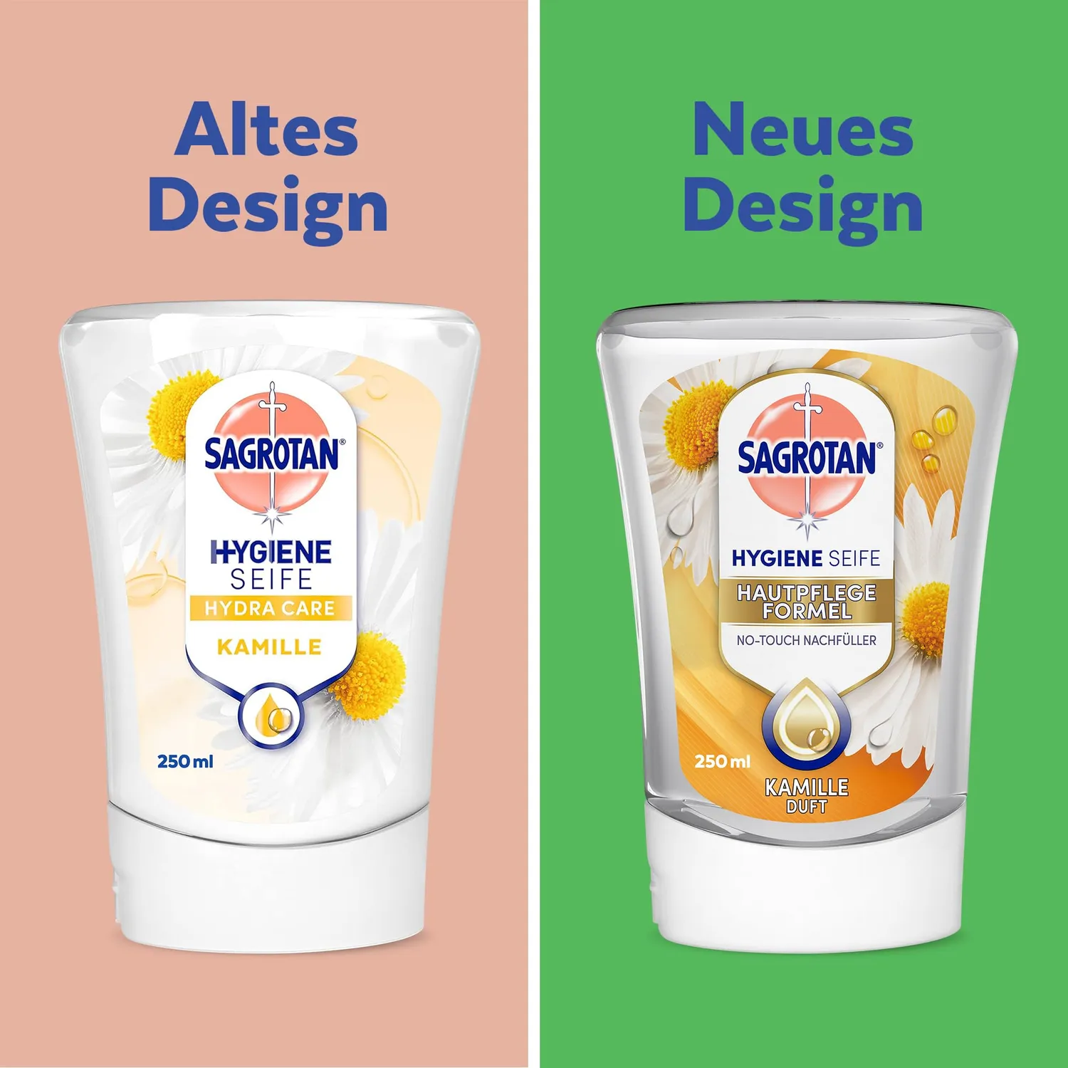 Sagrotan No-Touch Flüssigseife Kamille 5x250ml Nachfüller