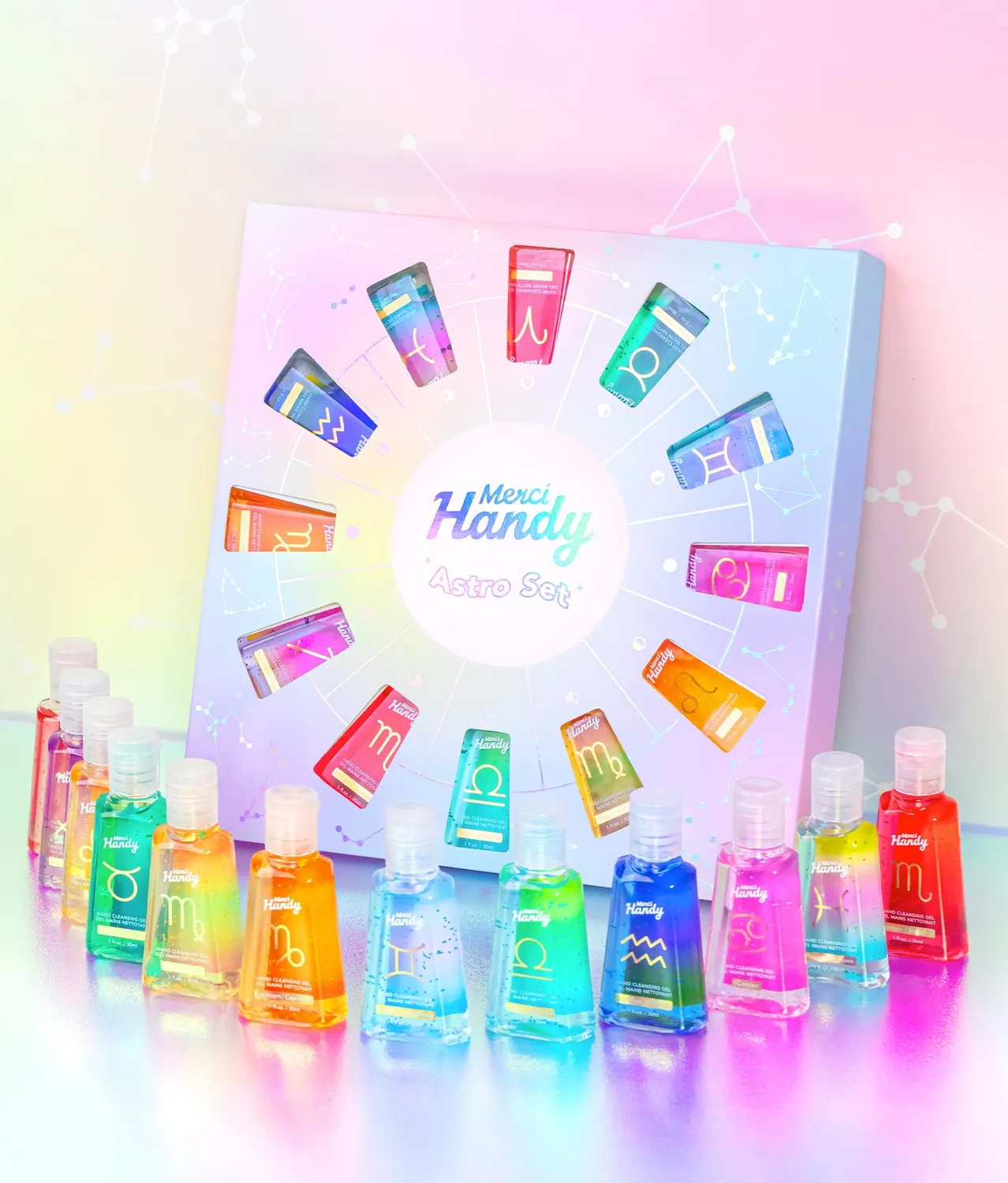Merci Handy Astro Handgel 12er Set Sternzeichen-Düfte