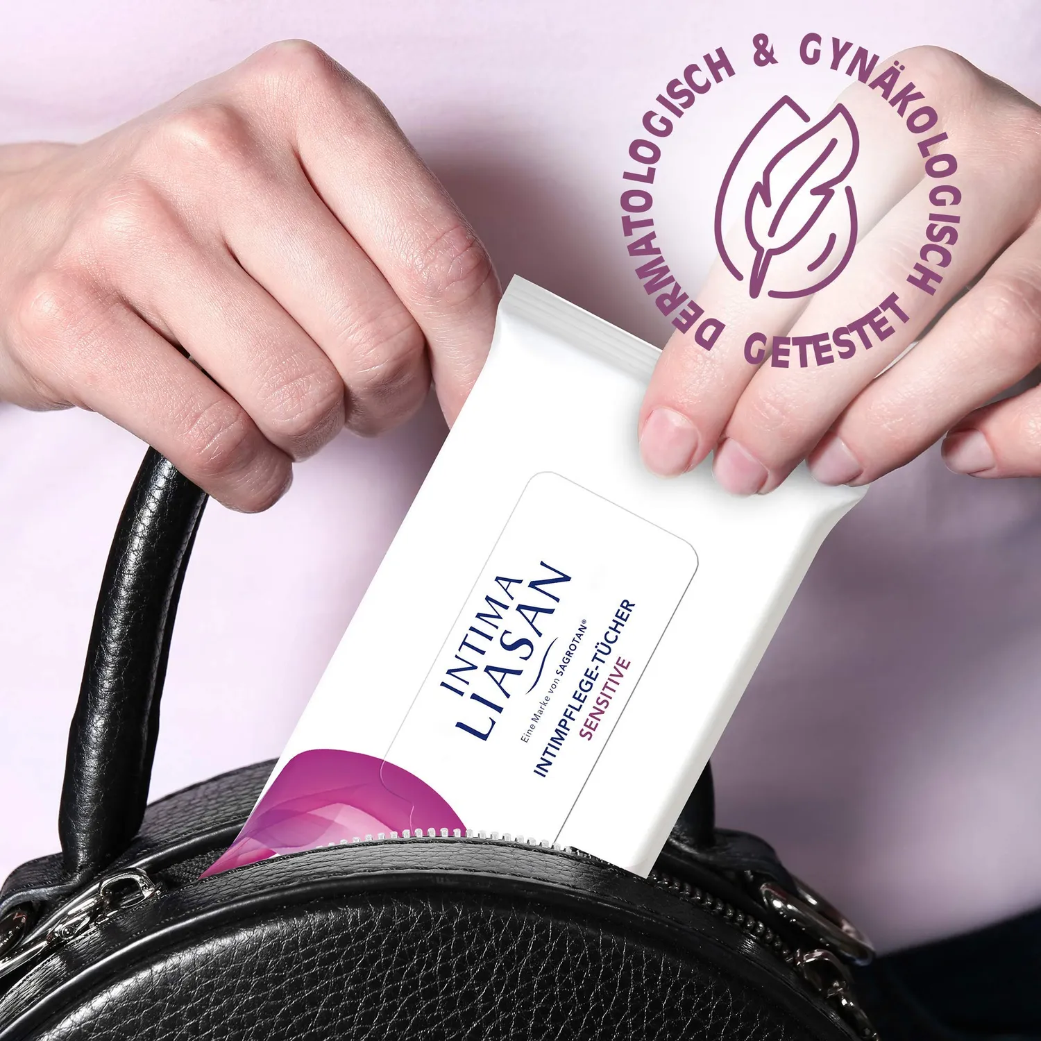 Intima Liasan Sensitive Intimpflegetücher 30 Stück seifenfrei
