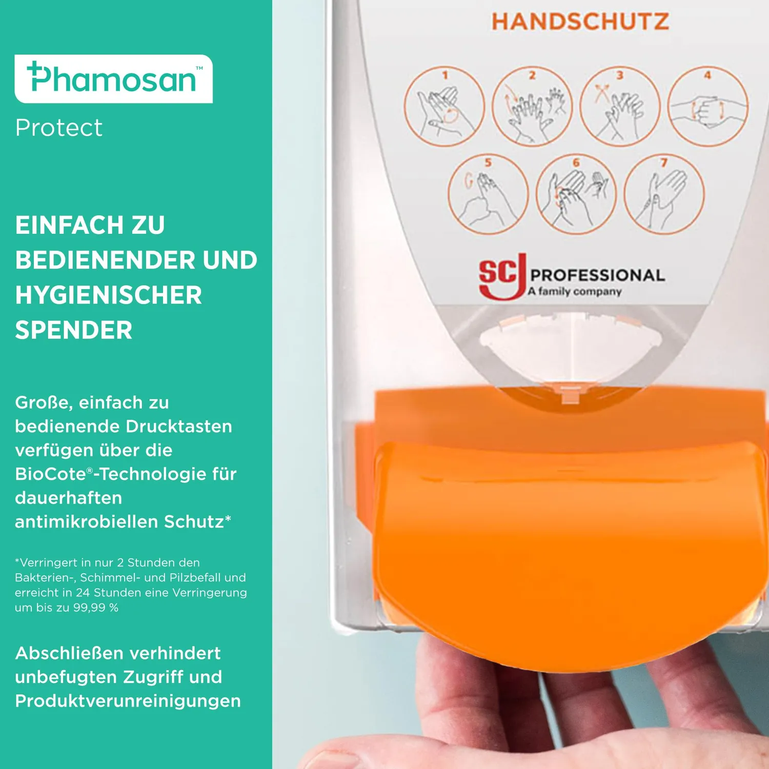 SC Johnson Professional Proline Seven Circles Handschutz Spender 1 L