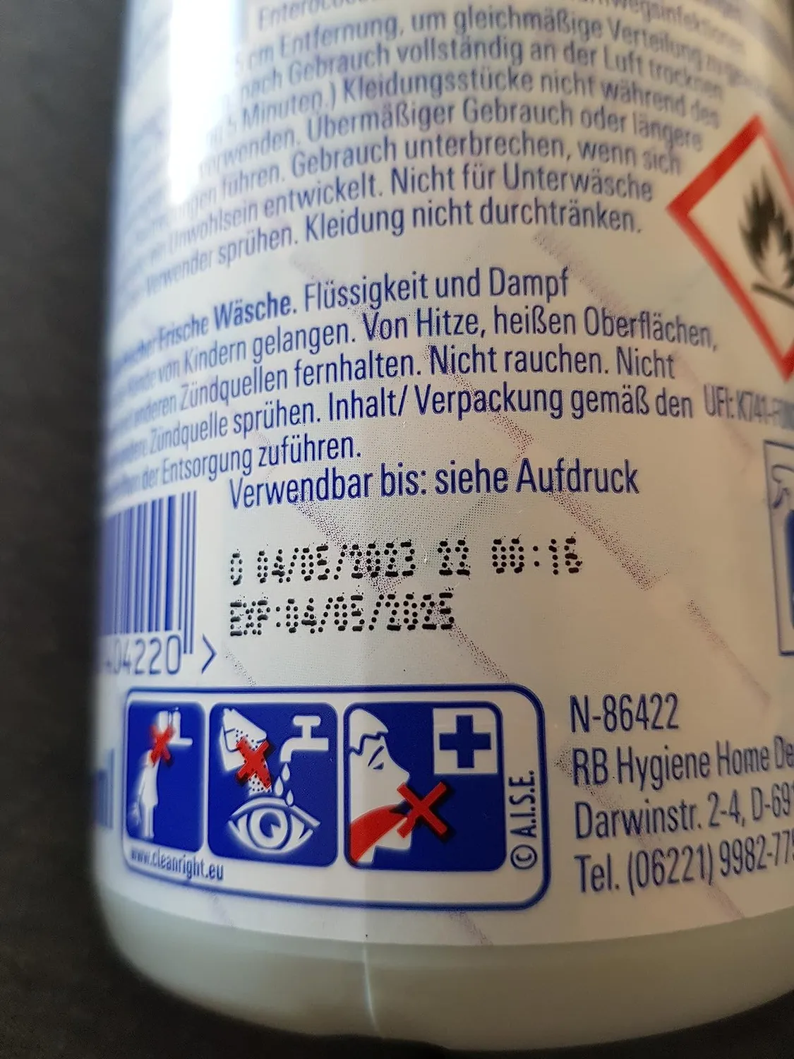 Sagrotan Textilerfrischer Frische Wäsche 4x500 ml