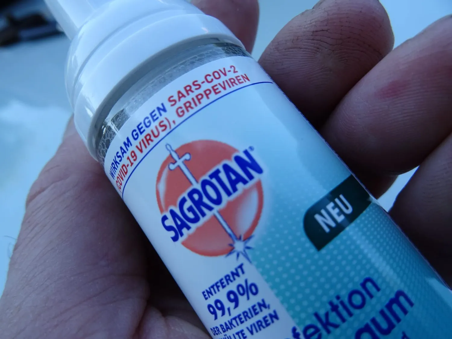 Sagrotan Desinfektion Handschaum 12x50ml alkoholfrei