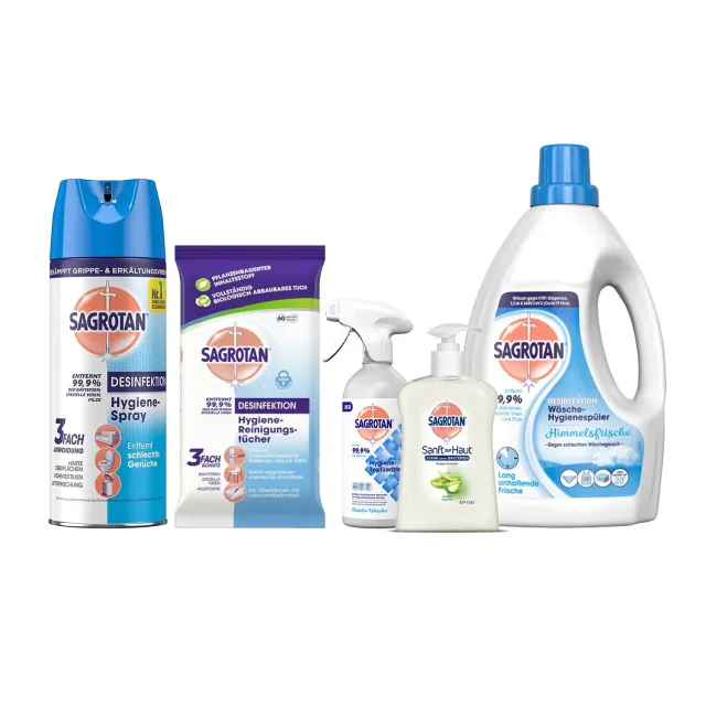Sagrotan Everyday Protection Desinfektionsset Alltag