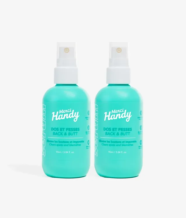 Merci Handy Dos & Fesses Körperserum 2er Pack für unreine Haut