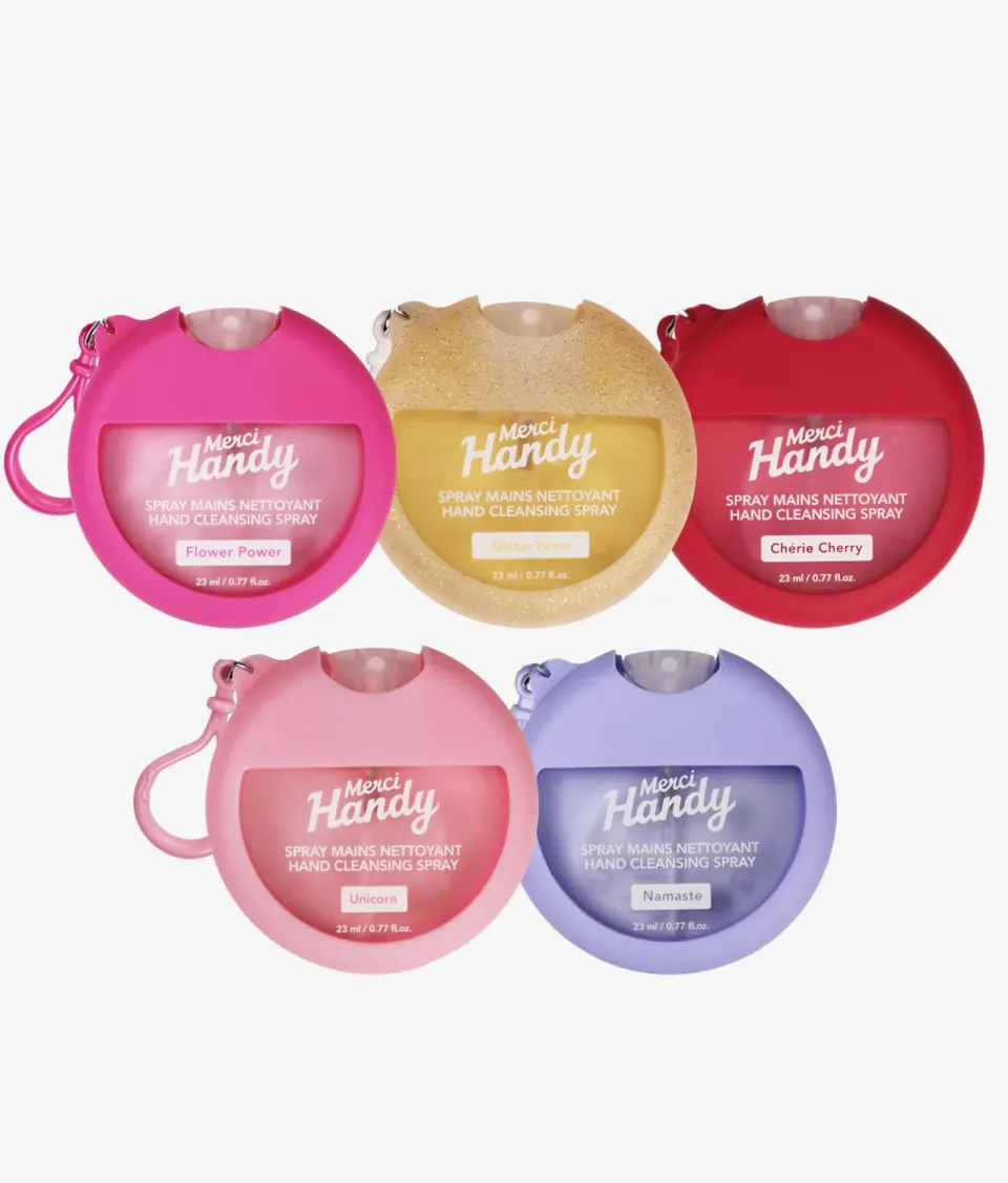 Merci Handy Handreinigungsspray 5er Set 23ml sortiert