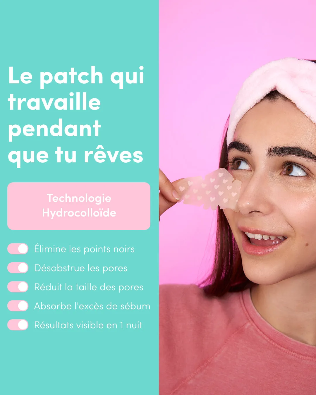 Merci Handy Holo Pickel + Nasen Patch Duo Mitesser
