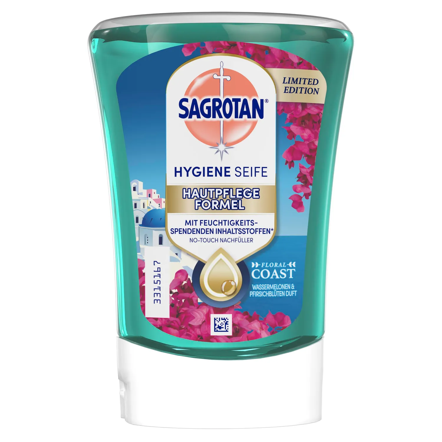 Sagrotan No-Touch Starter-Set Seifenspender Floral Coast Duft