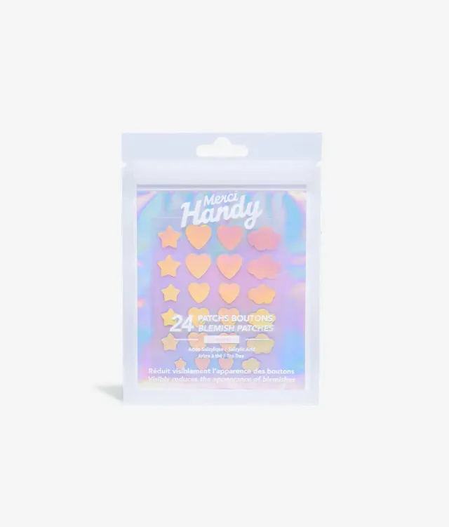 Merci Handy Boutons Unicorn Edition Pickel Patches 24 Stück Teebaum