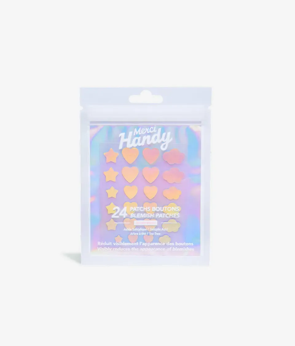Merci Handy Boutons Unicorn Edition Pickel Patches 24 Stück Teebaum