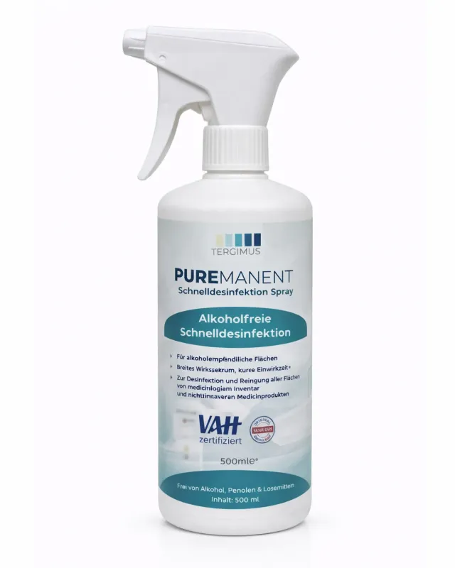 Puremanent Schnelldesinfektion Flächendesinfektion 500 ml alkoholfrei