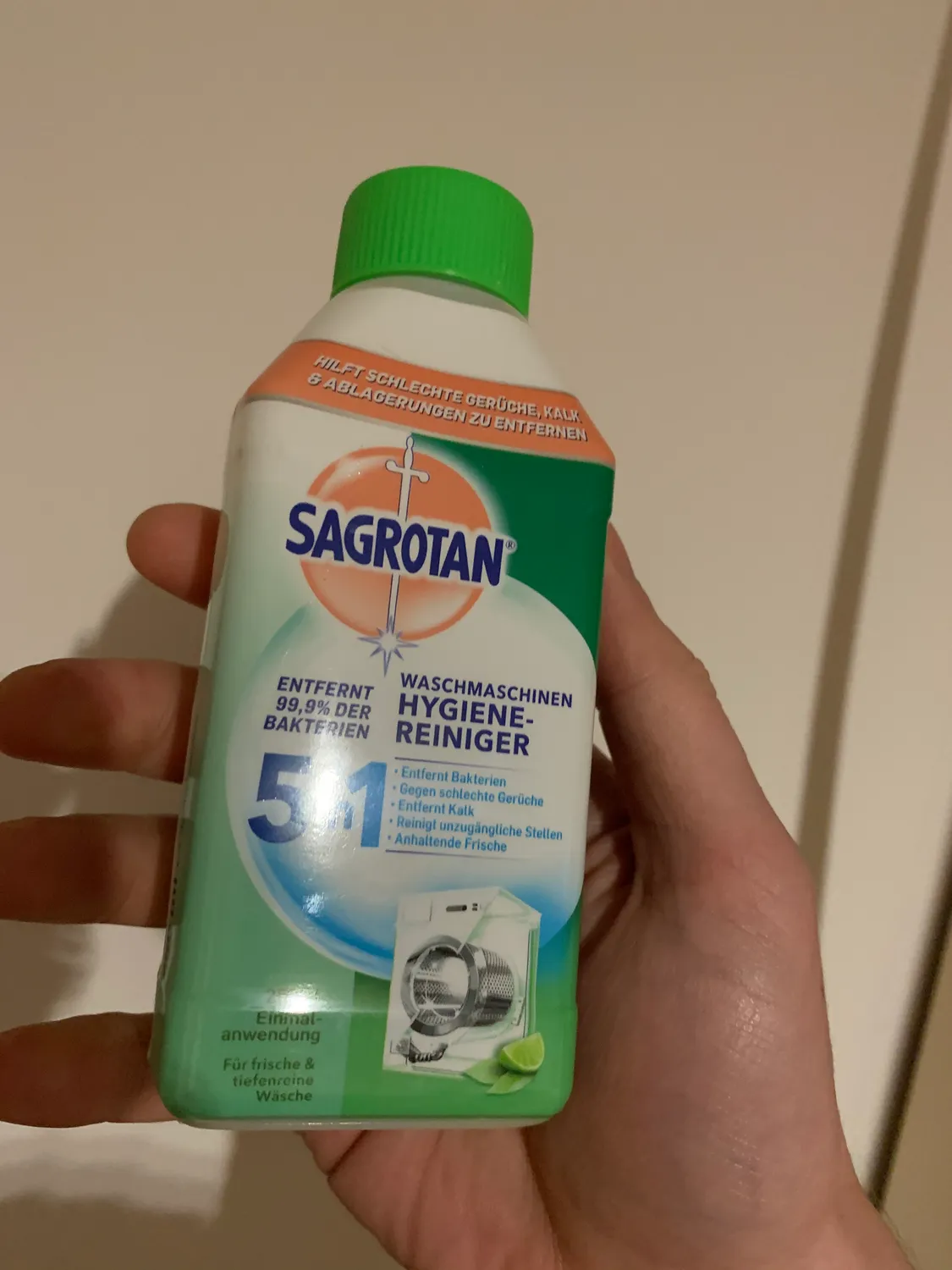Sagrotan Waschmaschinen Hygiene-Reiniger Limette 4x250ml