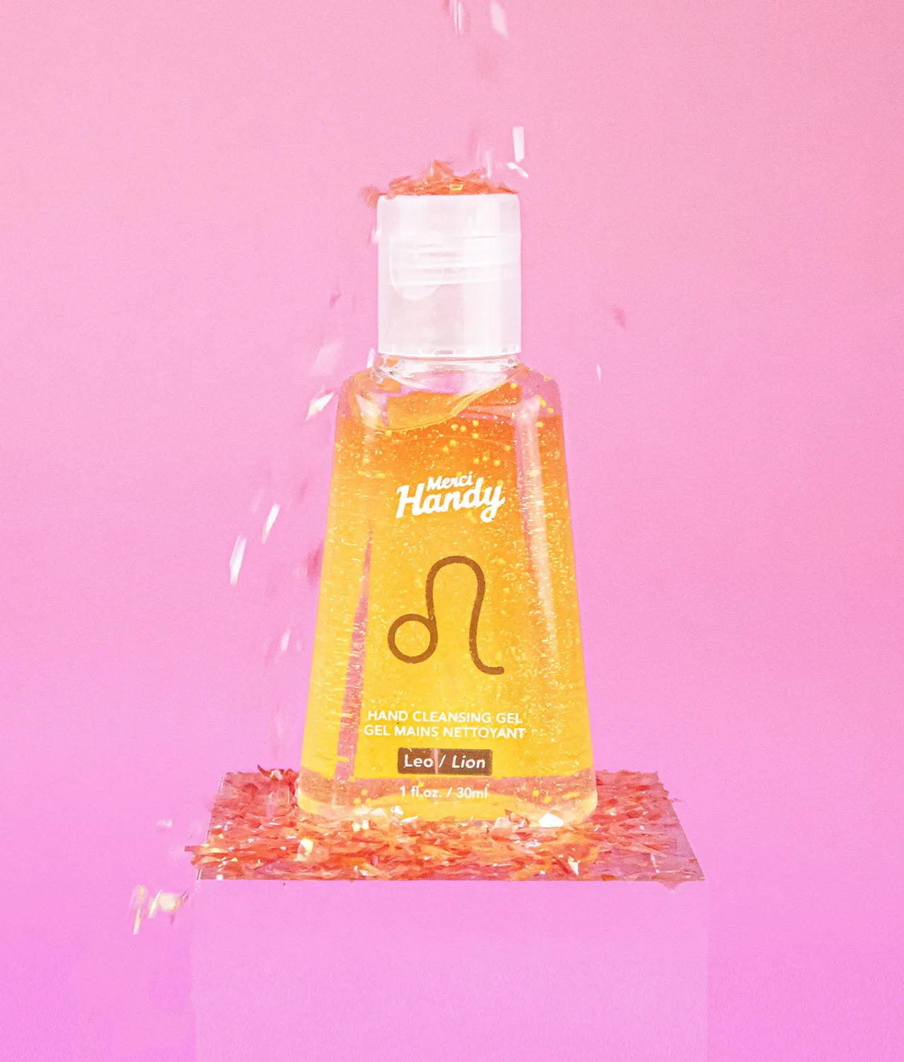 Merci Handy Astro Handgel Lion Weiße Blüten-Birne