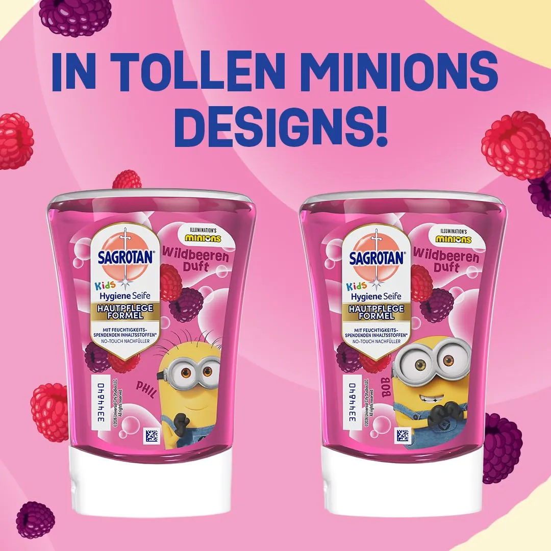 Sagrotan Kids No-Touch Nachfüller Wildbeere 5x250 ml Seife