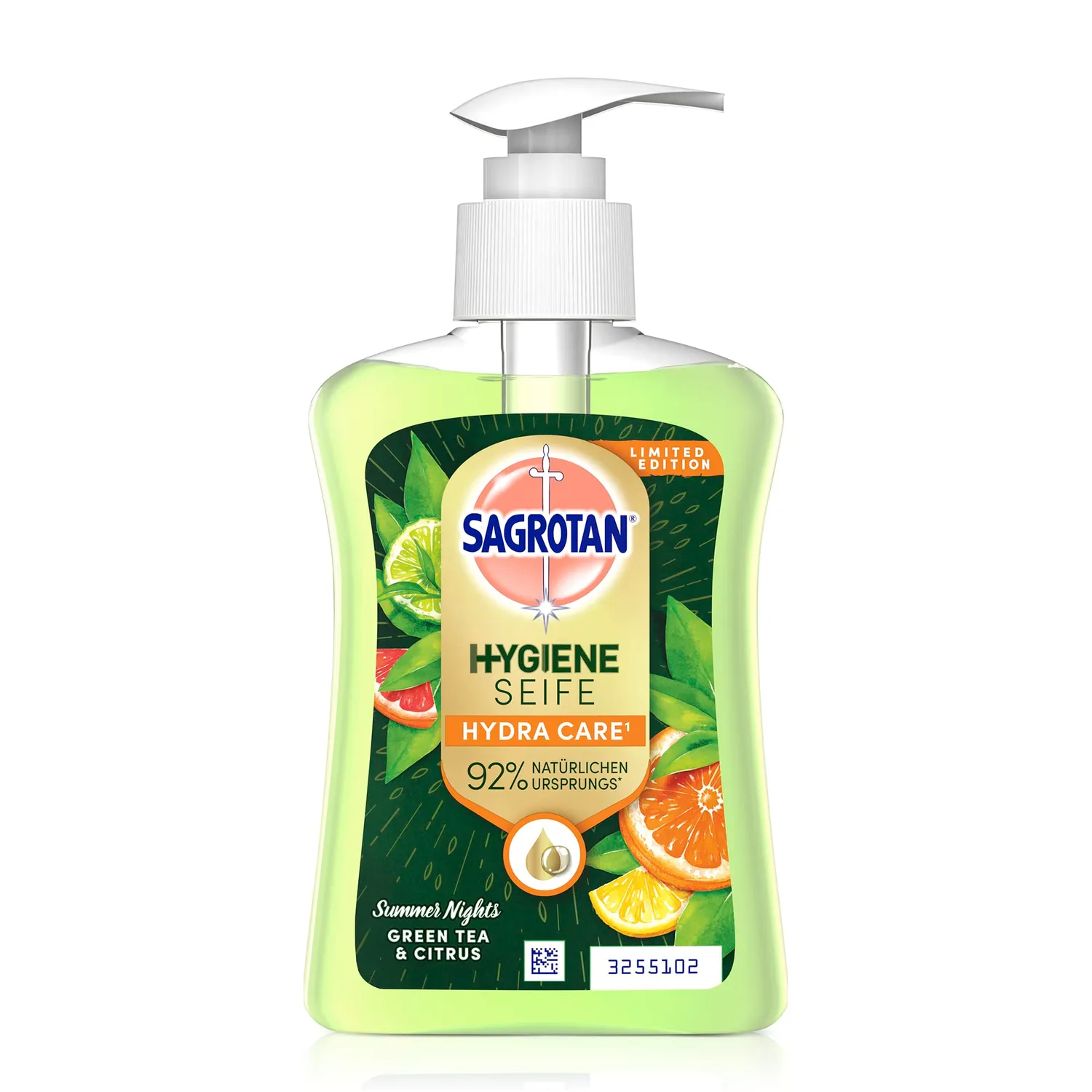 Sagrotan Summer Nights Handseife 6x250ml Grüner Tee Citrus