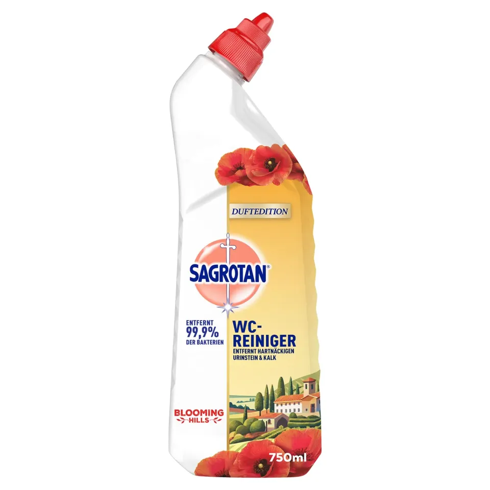 Sagrotan Blooming Hills WC-Reiniger 750 ml desinfizierend