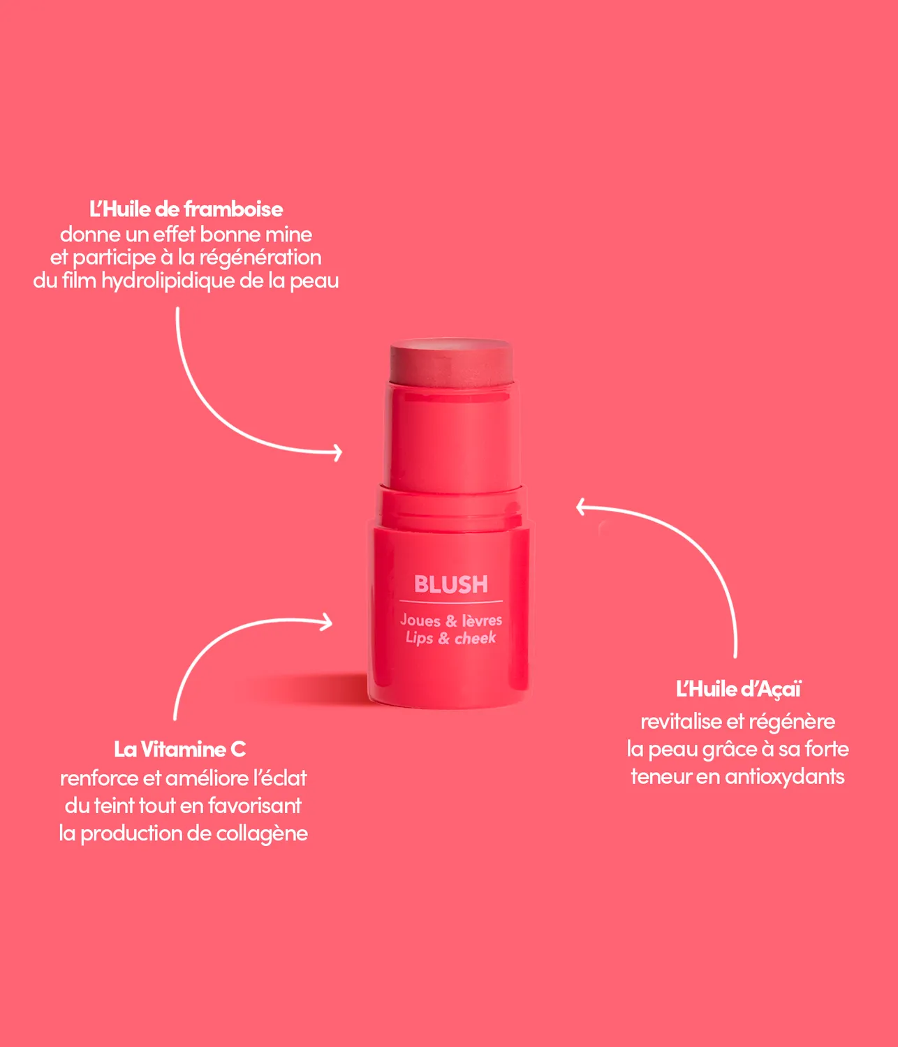 Merci Handy Let's Glow Heroes Make-up Set Blush Highlighter