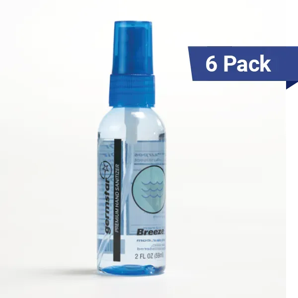 Germstar Breeze Sprühflaschen Frisch 2oz 6er Pack