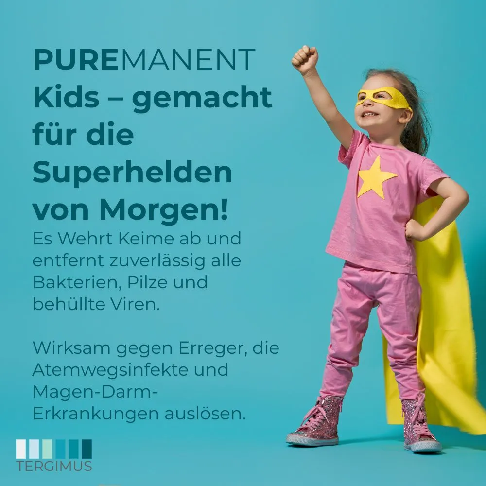 Puremanent Kids Desinfektionstücher Spenderbox alkoholfrei