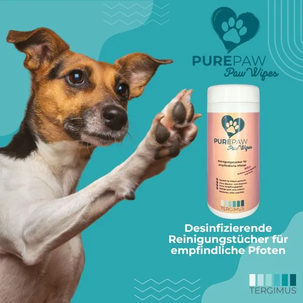 Purepaw Paw Wipes Pfotentücher alkoholfrei