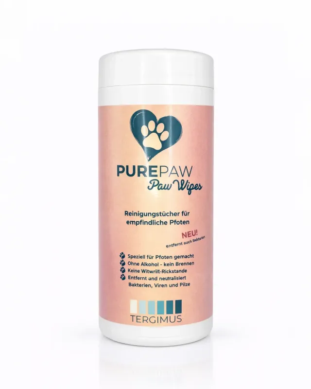 Purepaw Paw Wipes Pfotentücher alkoholfrei