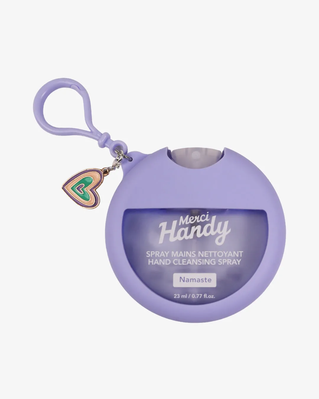 Merci Handy Namaste Charm Anhänger Herz für Handspray