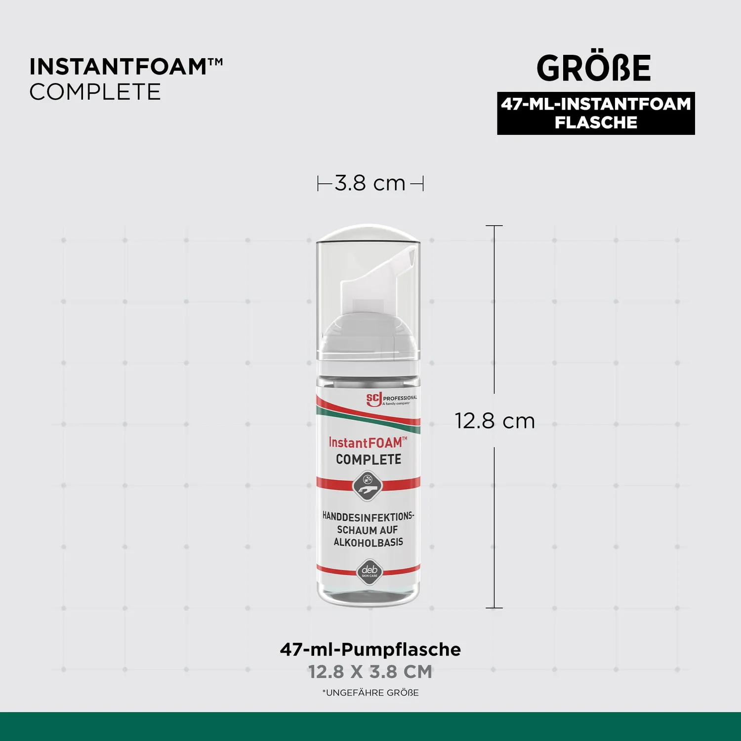 SC Johnson InstantFOAM Complete Schaum 47 ml parfümfrei