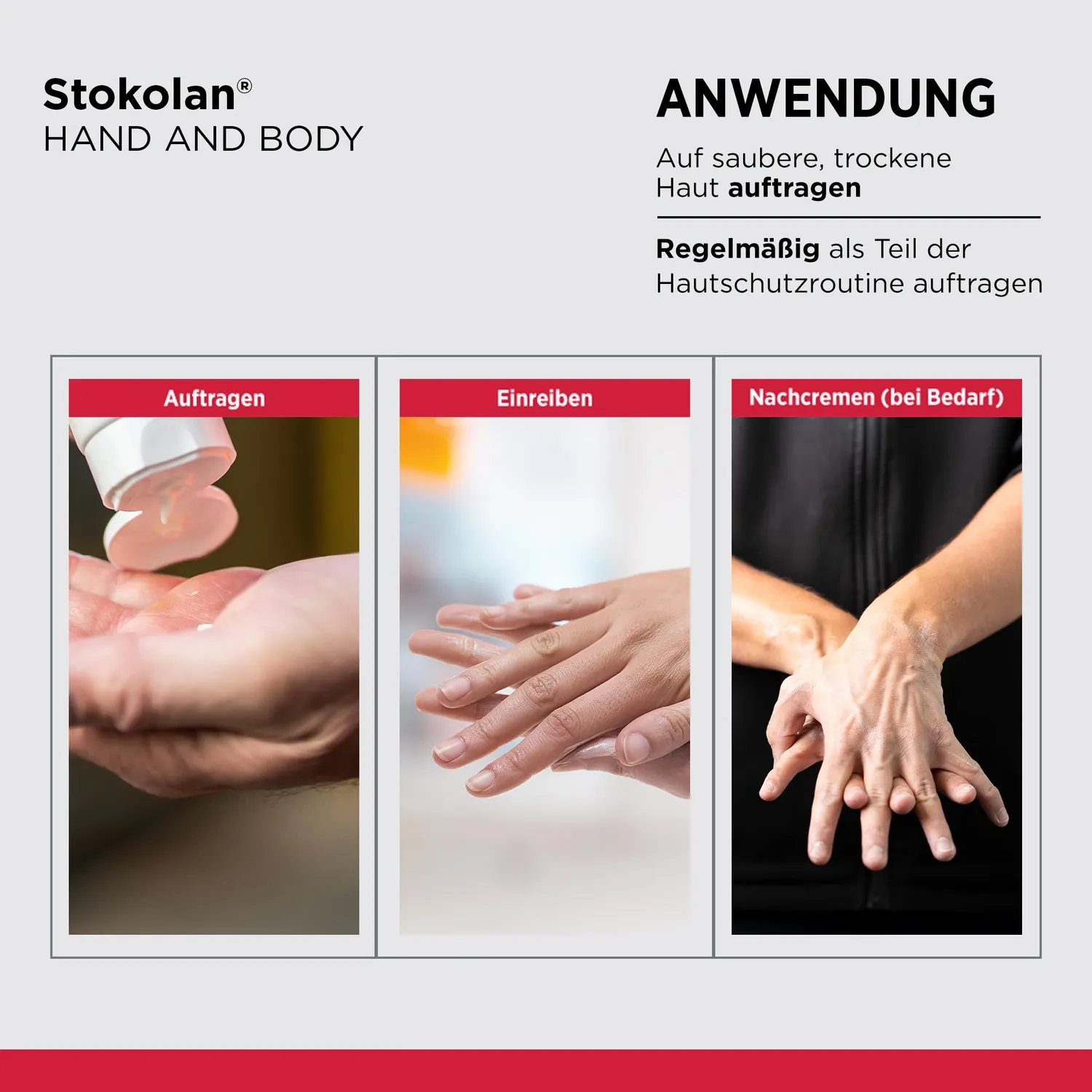 SC Johnson Professional Stokolan Hand & Body Hautpflegegel 100ml
