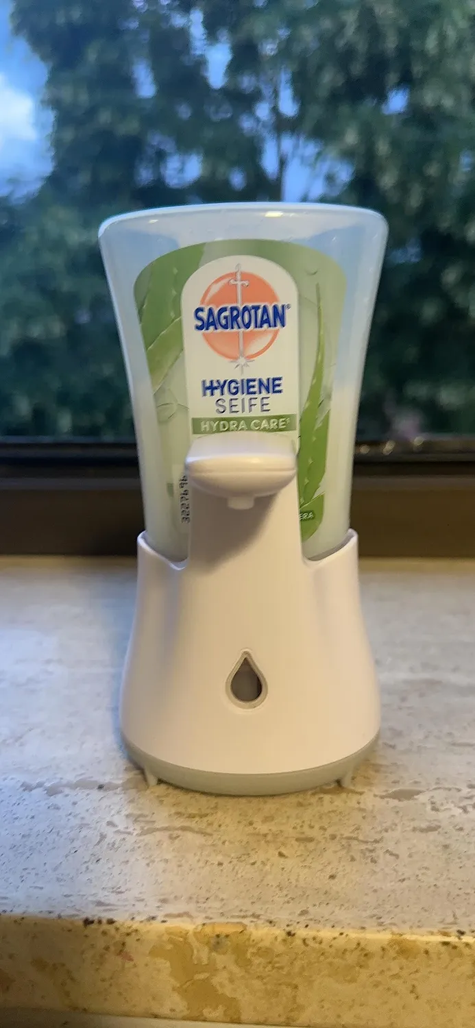 Sagrotan No-Touch Seifenspender Weiß Set 2x250ml Aloe Vera