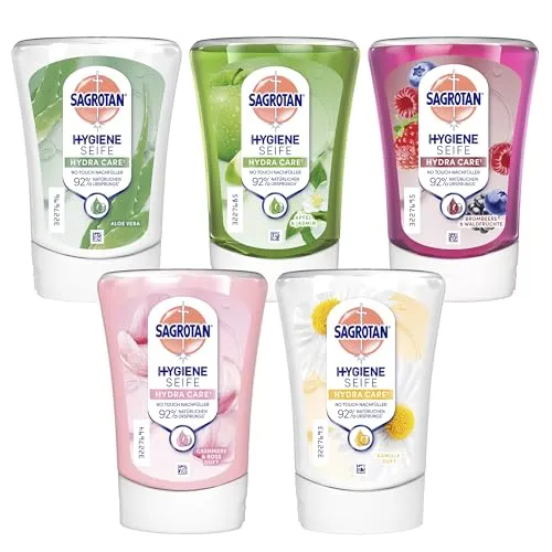 Sagrotan No-Touch Flüssigseife Mix-Set 5x250ml Nachfüller