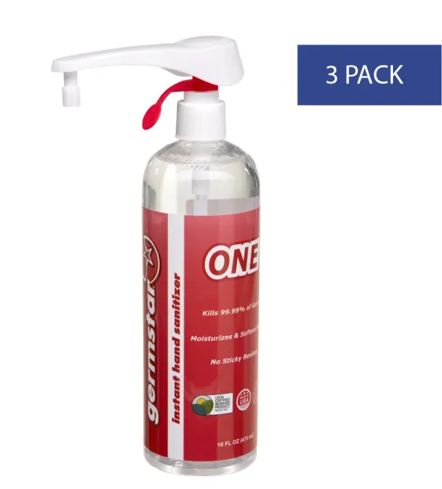 Germstar One Händedesinfektion Pumpflasche 3x473 ml Minze