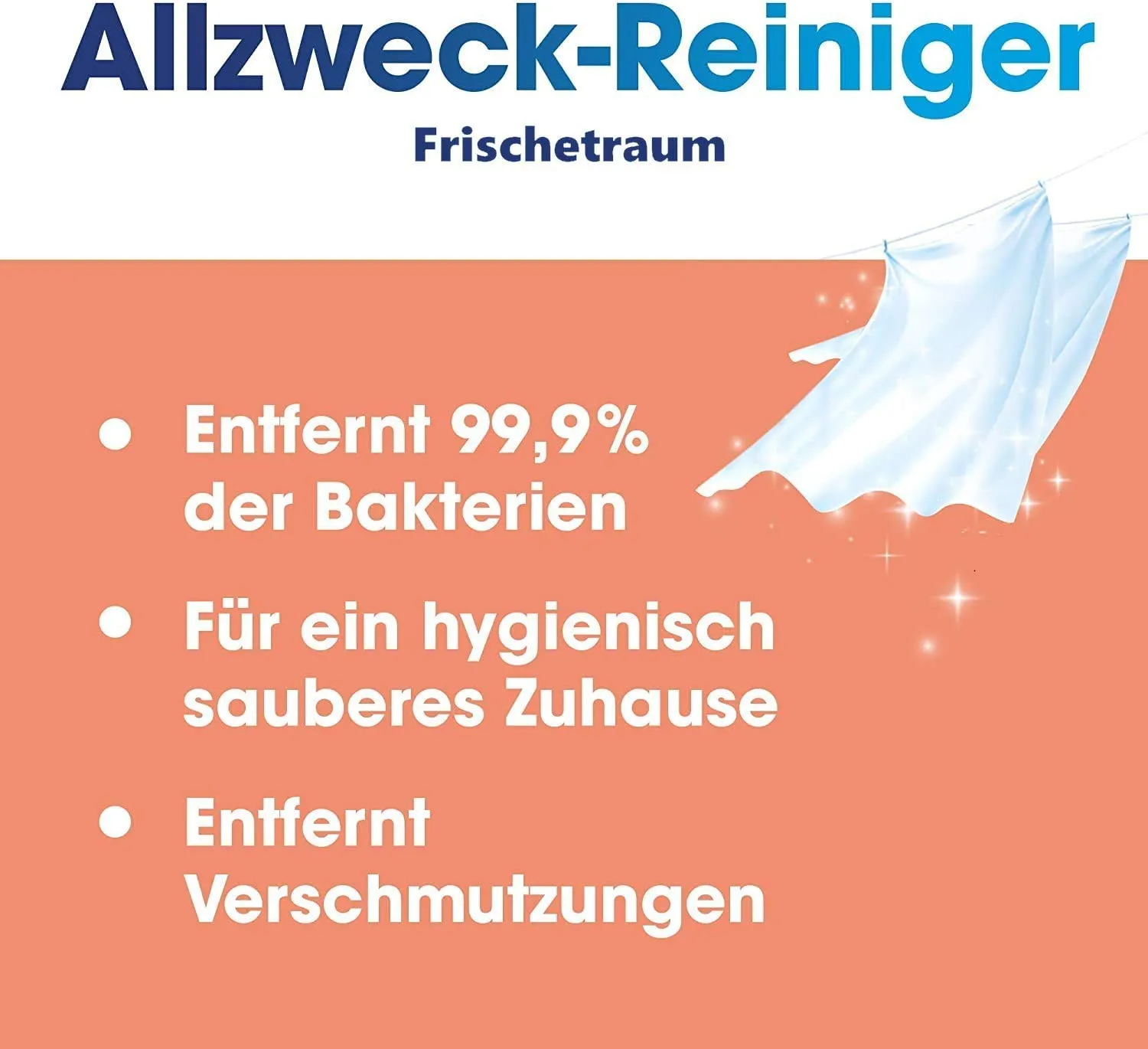 Sagrotan Allzweck-Reiniger Probierpaket 2x1,5l Frisch
