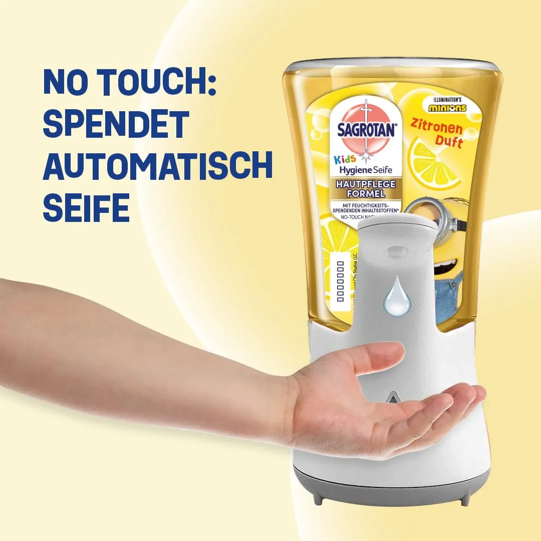 Sagrotan Kids No-Touch Handseife Zitrone 5x250ml Minions