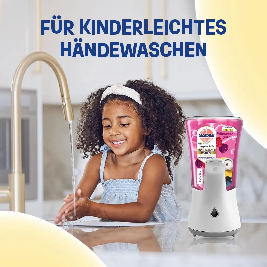 Sagrotan Kids No-Touch Nachfüller Wildbeere 5x250 ml Seife