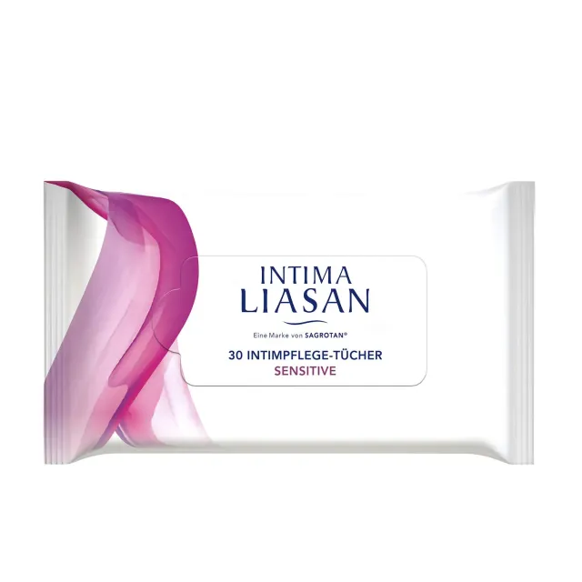 Intima Liasan Sensitive Intimpflegetücher 30 Stück seifenfrei