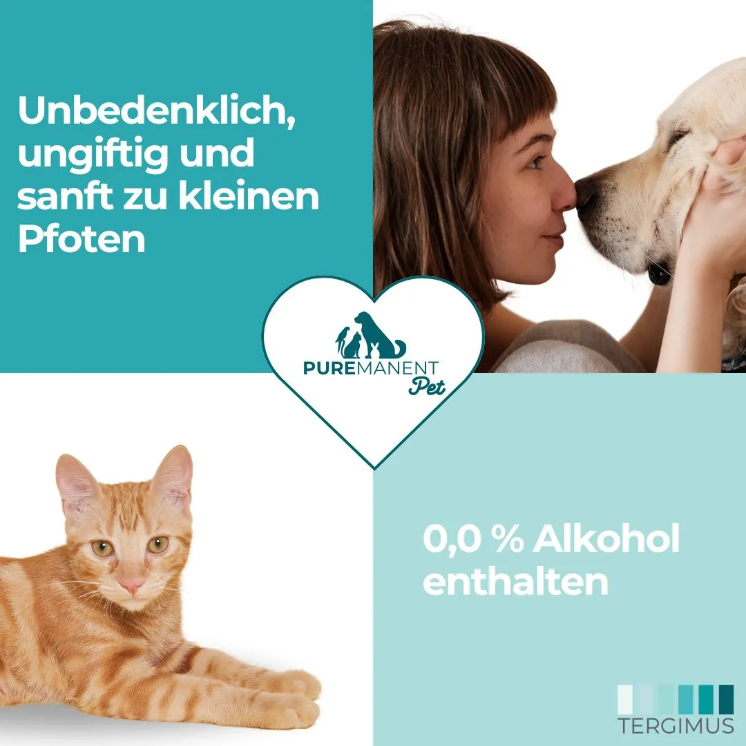 PUREMANENT Pet Desinfektionsreiniger tierfreundlich alkoholfrei