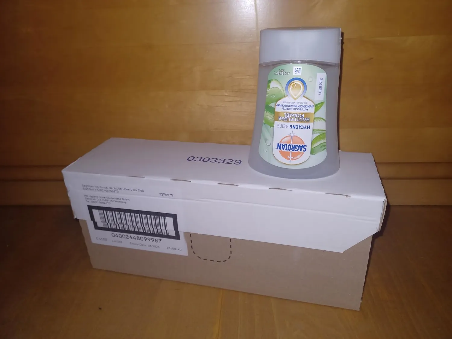Sagrotan No-Touch Nachfüller Handseife Apfelwiese 5x250ml