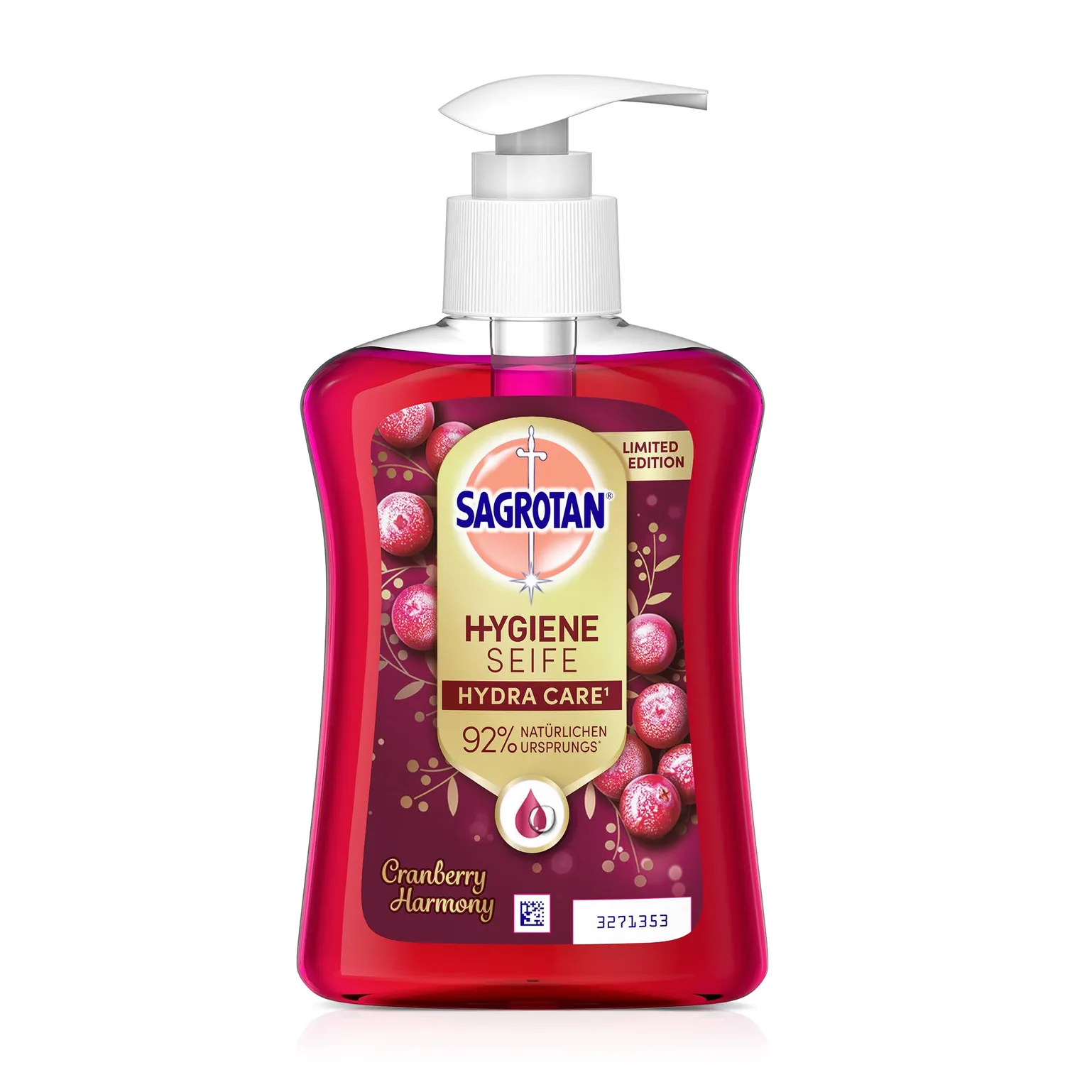 Sagrotan Cranberry Handseife 6x250ml Seifenspender Limited Edition