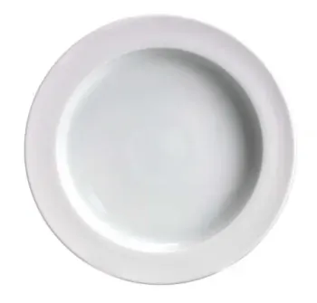 Euraneg Spezial Speiseteller Porzellan 25 cm mit Schiebekante