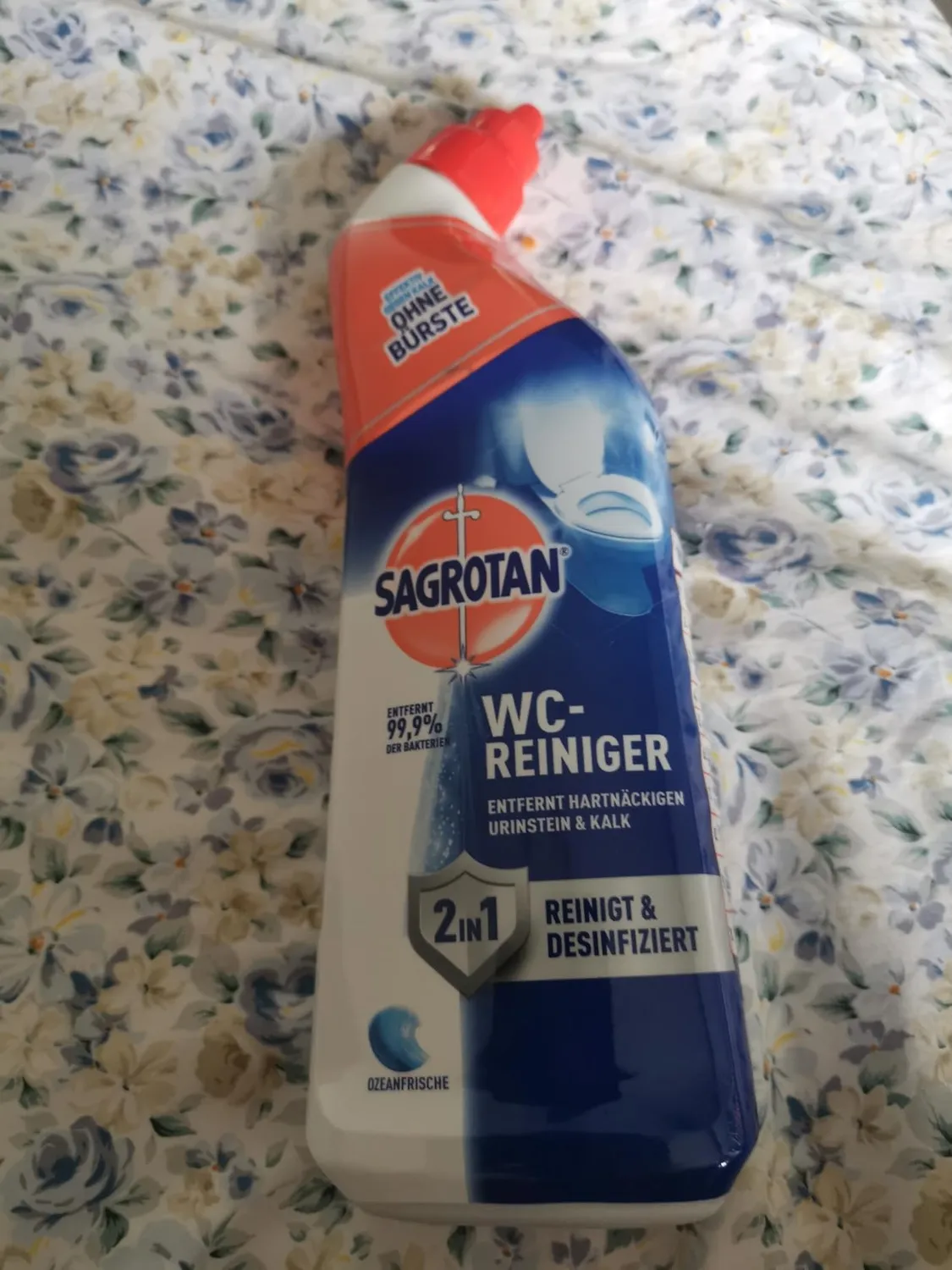 Sagrotan WC-Reiniger Ozeanfrische Gel 4x750ml Antischmutzfilm