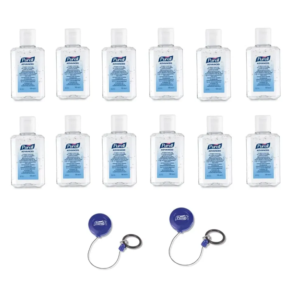 Purell Advanced Händedesinfektionsmittel 12x100 ml unparfümiert