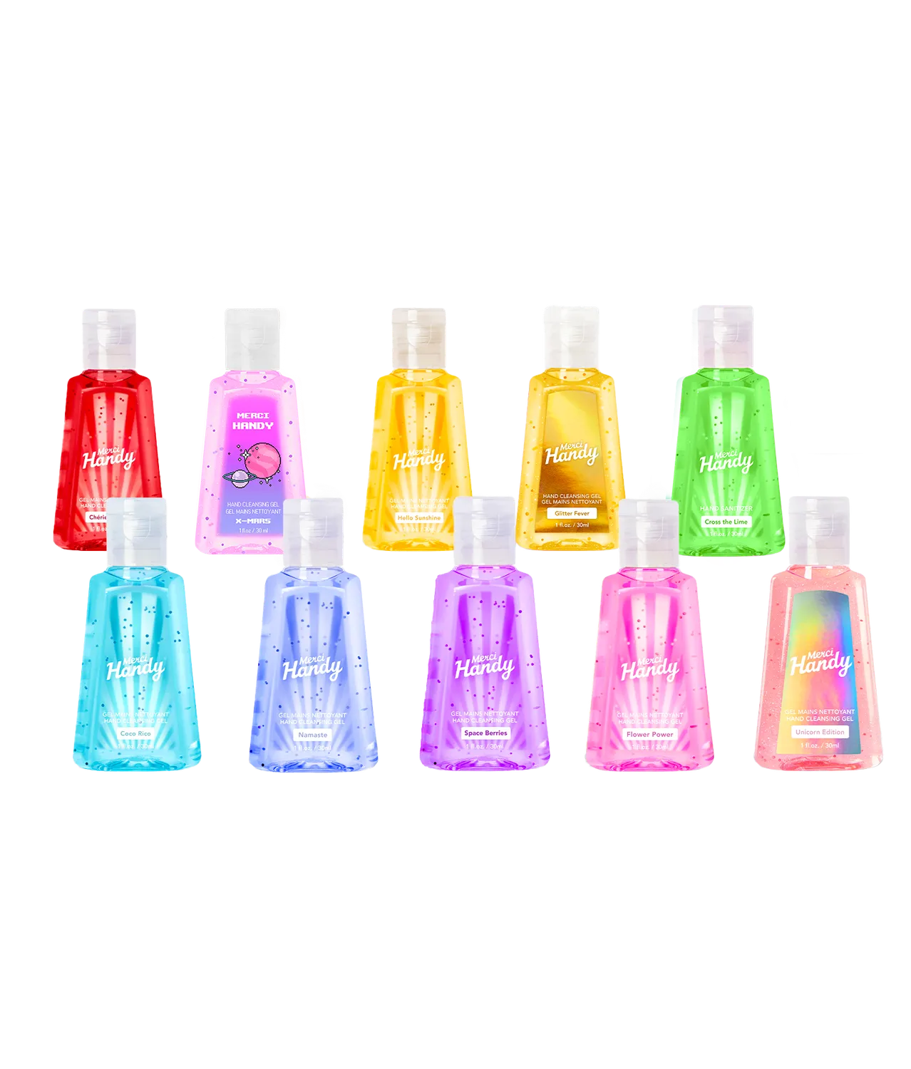 Merci Handy Handgel Set 10-teilig 10 Düfte Mini