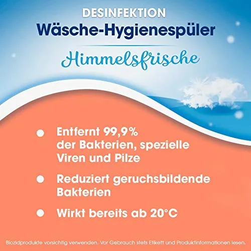 Sagrotan Wäsche-Hygienespüler Frisch Zusatz 1x1,5L ab 20 Grad