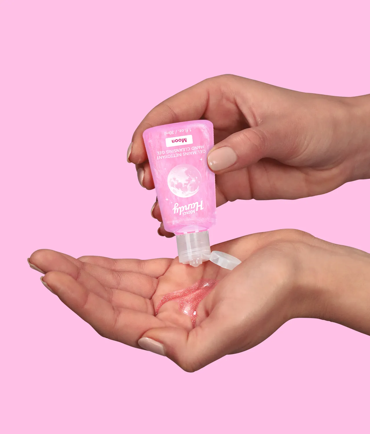 Merci Handy Kit Mains Moon Handset Gel+Creme Cassis