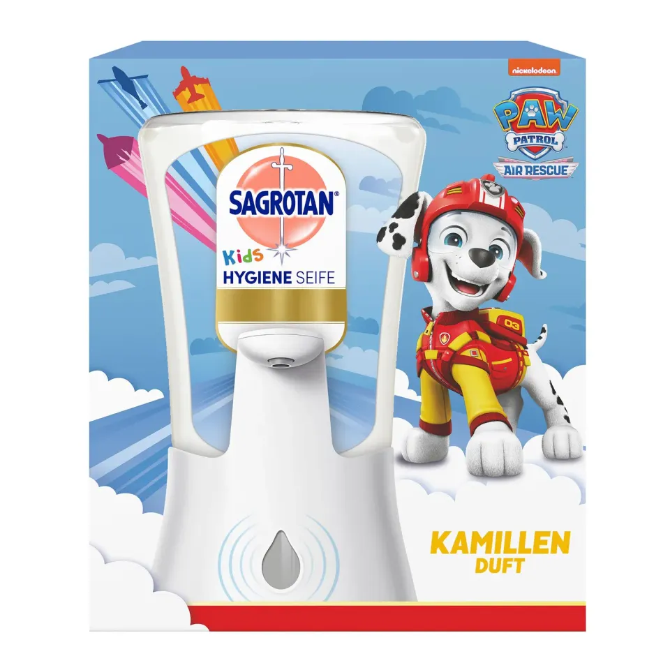 Sagrotan No-Touch Kids Seifenspender Starter-Set Kamille 250ml