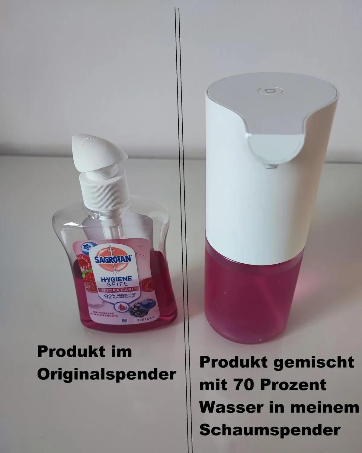Sagrotan Handseife Brombeere Waldfrüchte Flüssigseife 3x250 ml