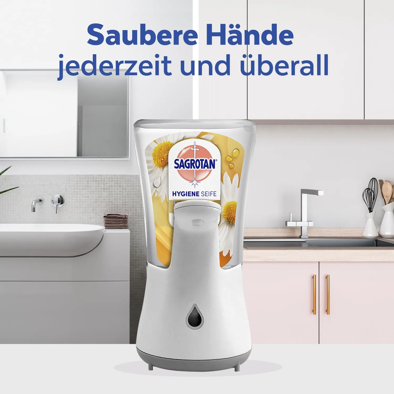 Sagrotan No-Touch Flüssigseife Kamille 5x250ml Nachfüller