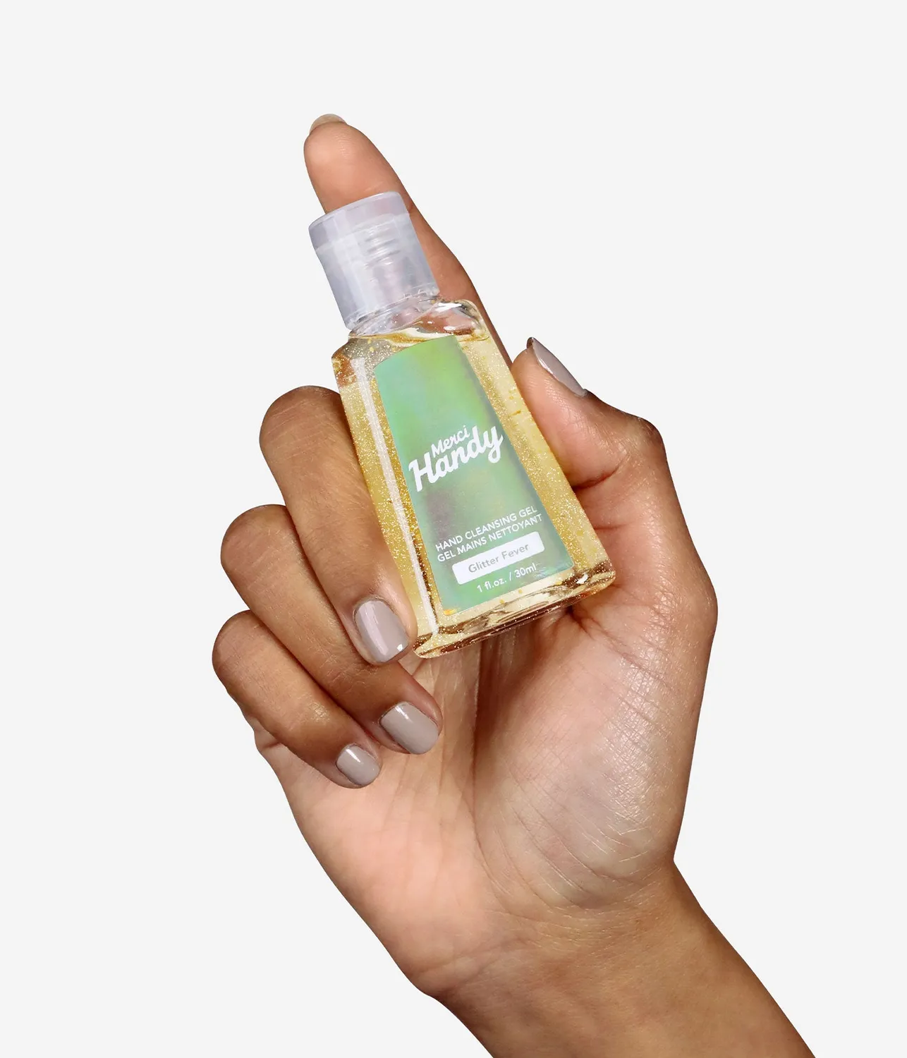 Merci Handy Glitter Fever Handgel blumig ohne Wasser