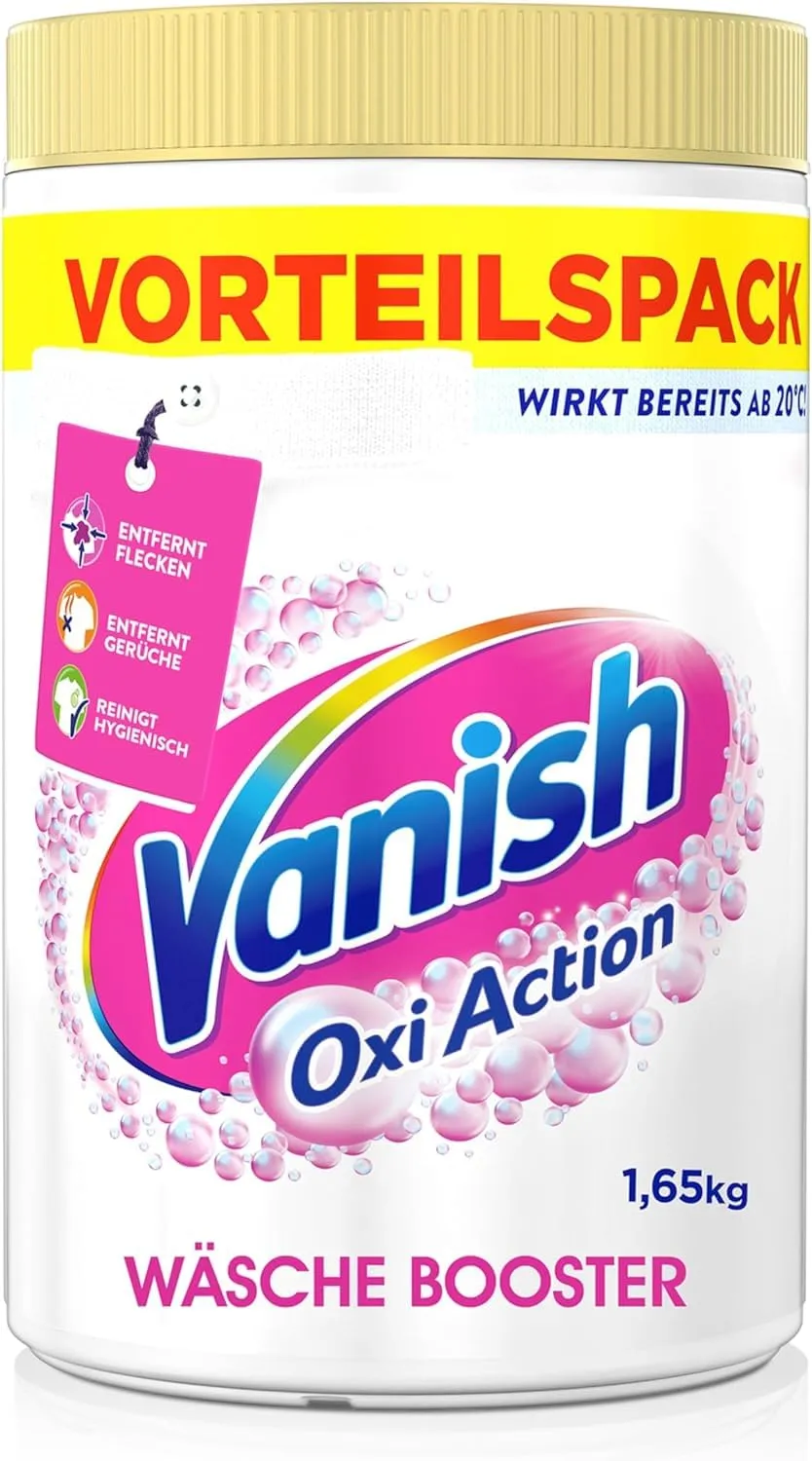 Sagrotan Wäsche-Hygienespüler 1,5L + Vanish 1,65 kg Set
